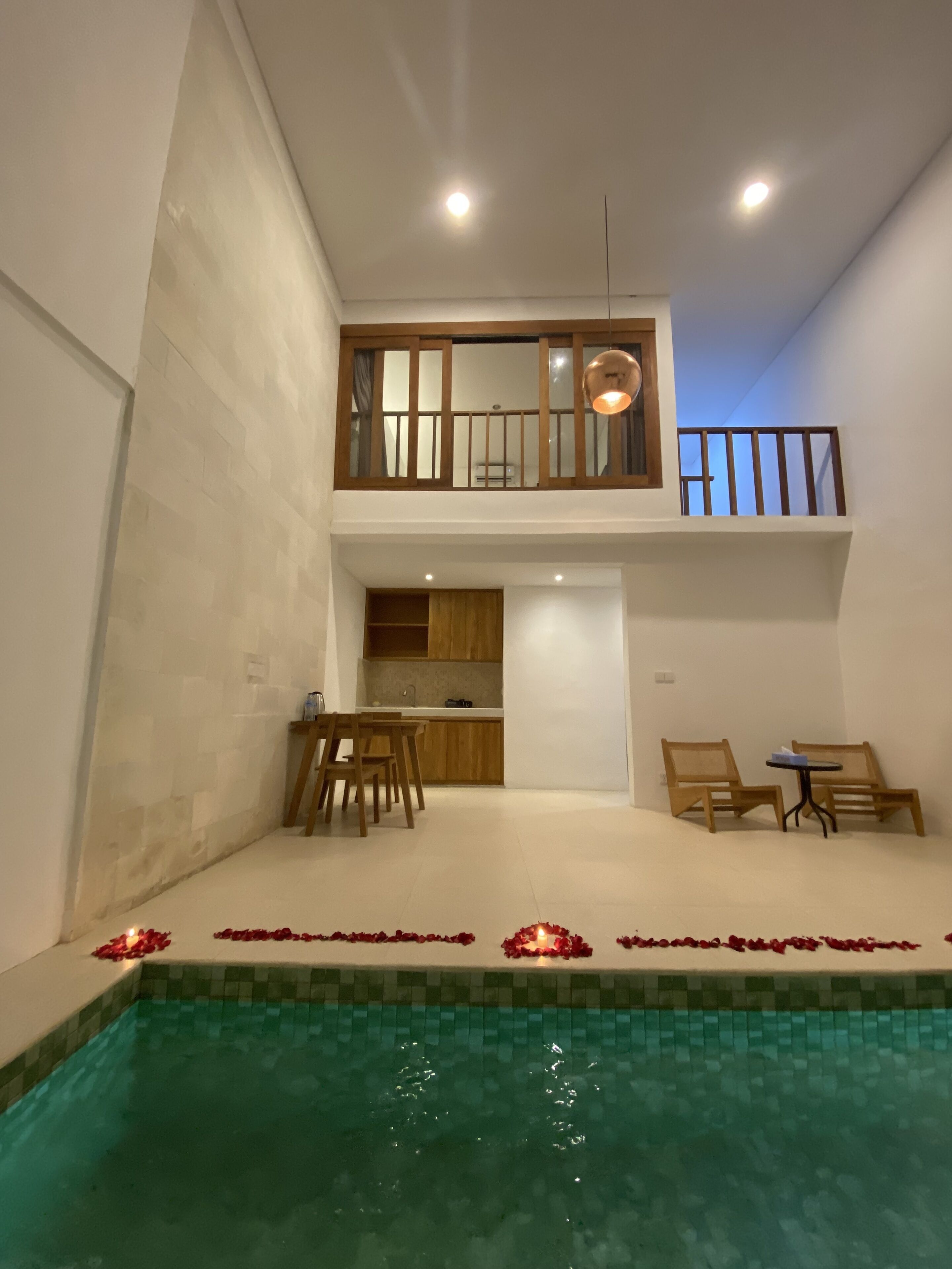 New Duplex Villa, 1 Bedroom, Private Pool | Restauration dans la chambre