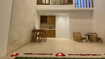 New Duplex Villa, 1 Bedroom, Private Pool | Restauration dans la chambre