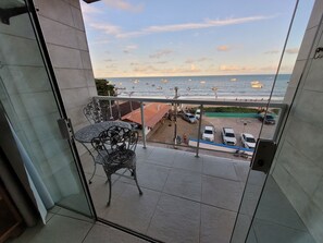 Chambre Double Deluxe, bain à remous, vue mer
