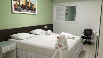 Minibar, escritorio, insonorización y cunas gratuitas