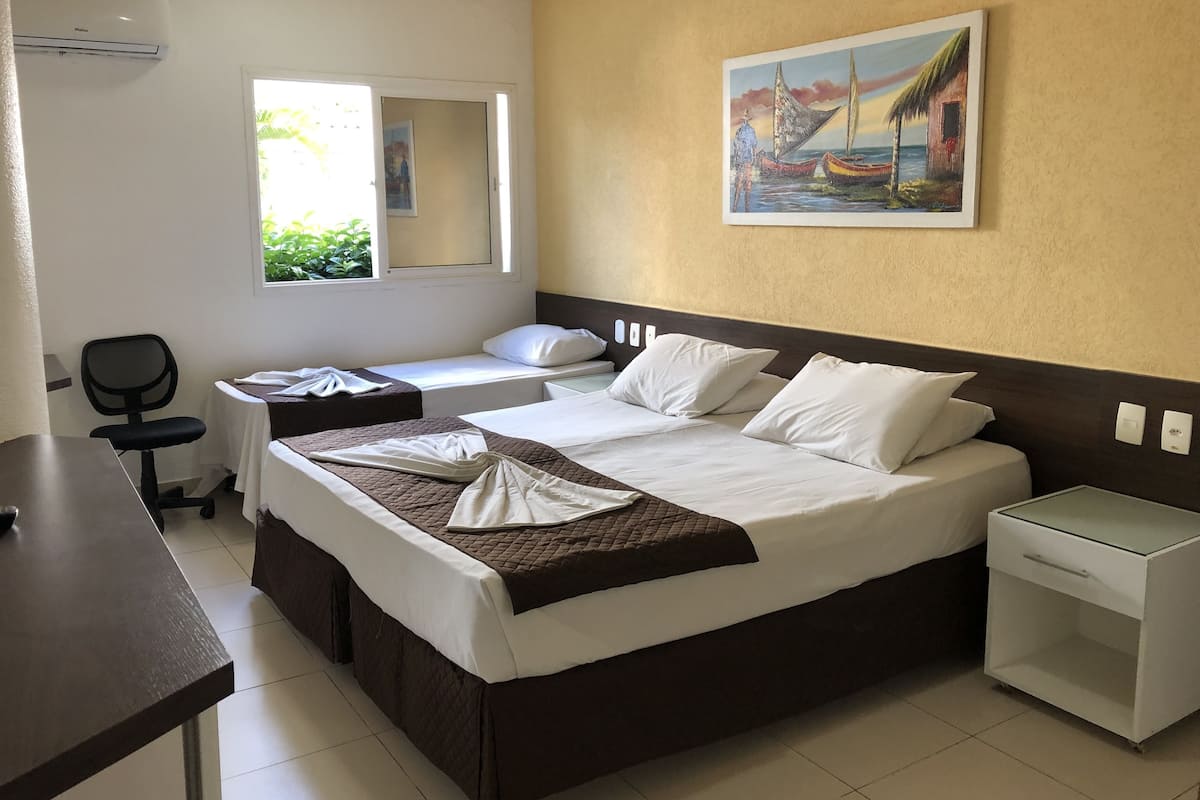 Minibar, desk, soundproofing, free cots/infant beds