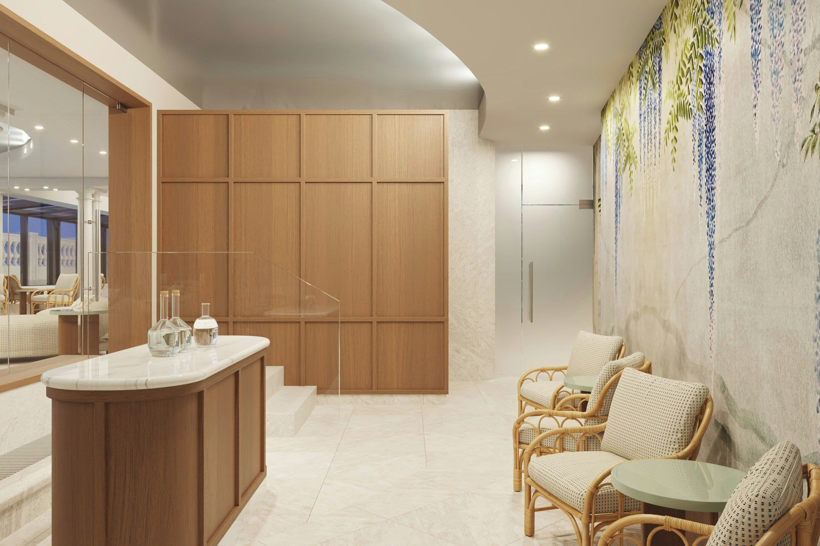 Un sauna, baño turco, tratamientos corporales, aromaterapia