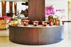 Daily buffet breakfast (IDR 110000 per person)