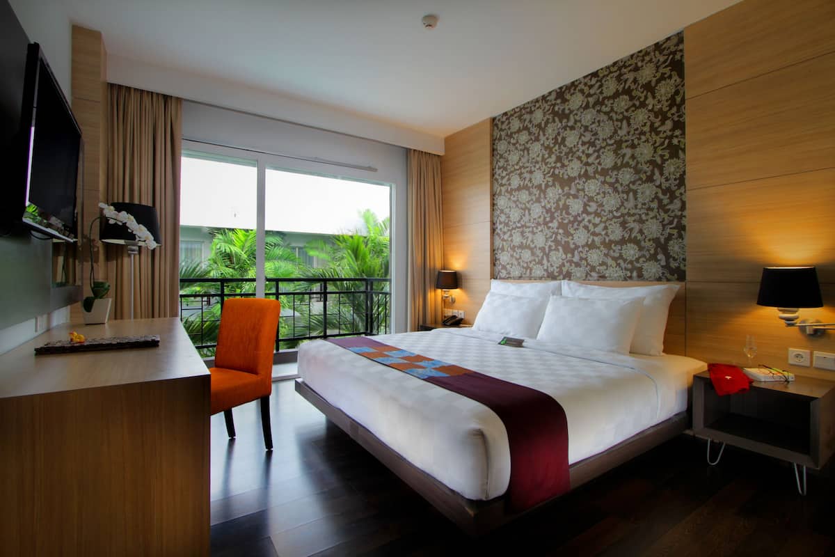 Chambre Deluxe, balcon | Vue de la chambre