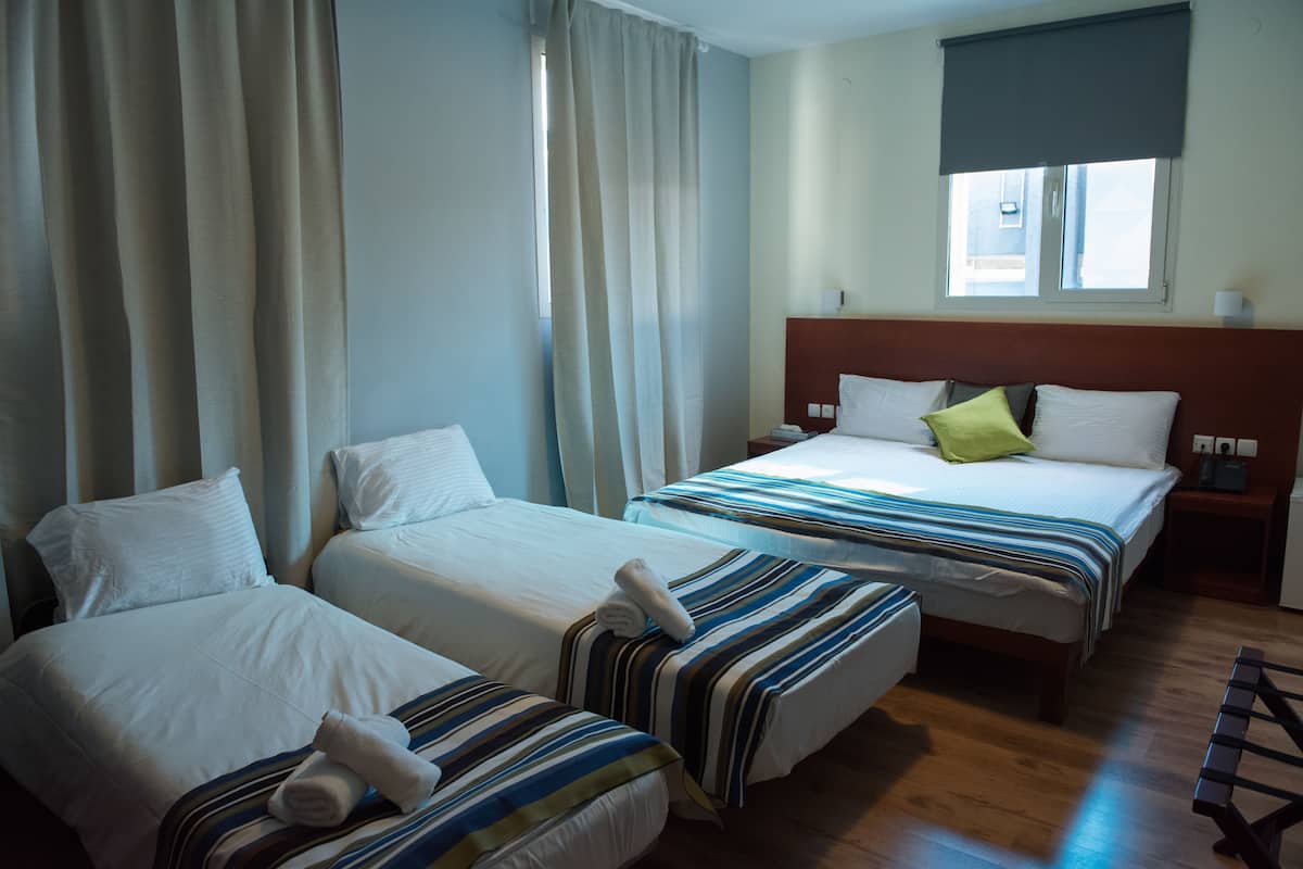 Basic Quadruple Room, 1 Bedroom | 1 bedroom, premium bedding, minibar, soundproofing