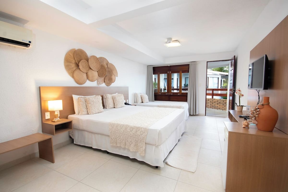 suíte mar triplo | 1 bedroom, minibar, in-room safe, blackout curtains