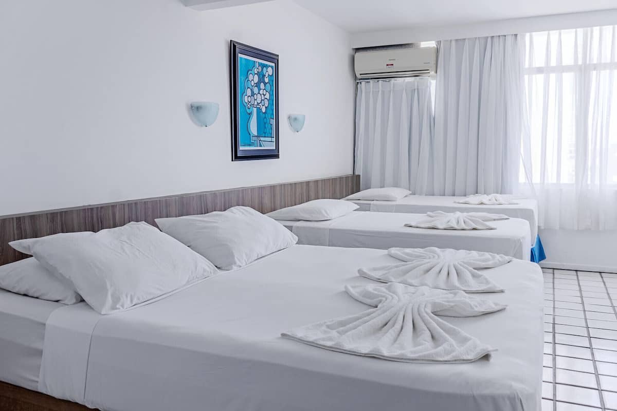 Minibar, blackout curtains, soundproofing, free WiFi