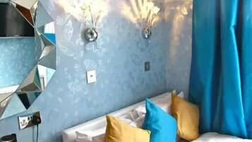 Premium bedding, in-room safe, desk, soundproofing