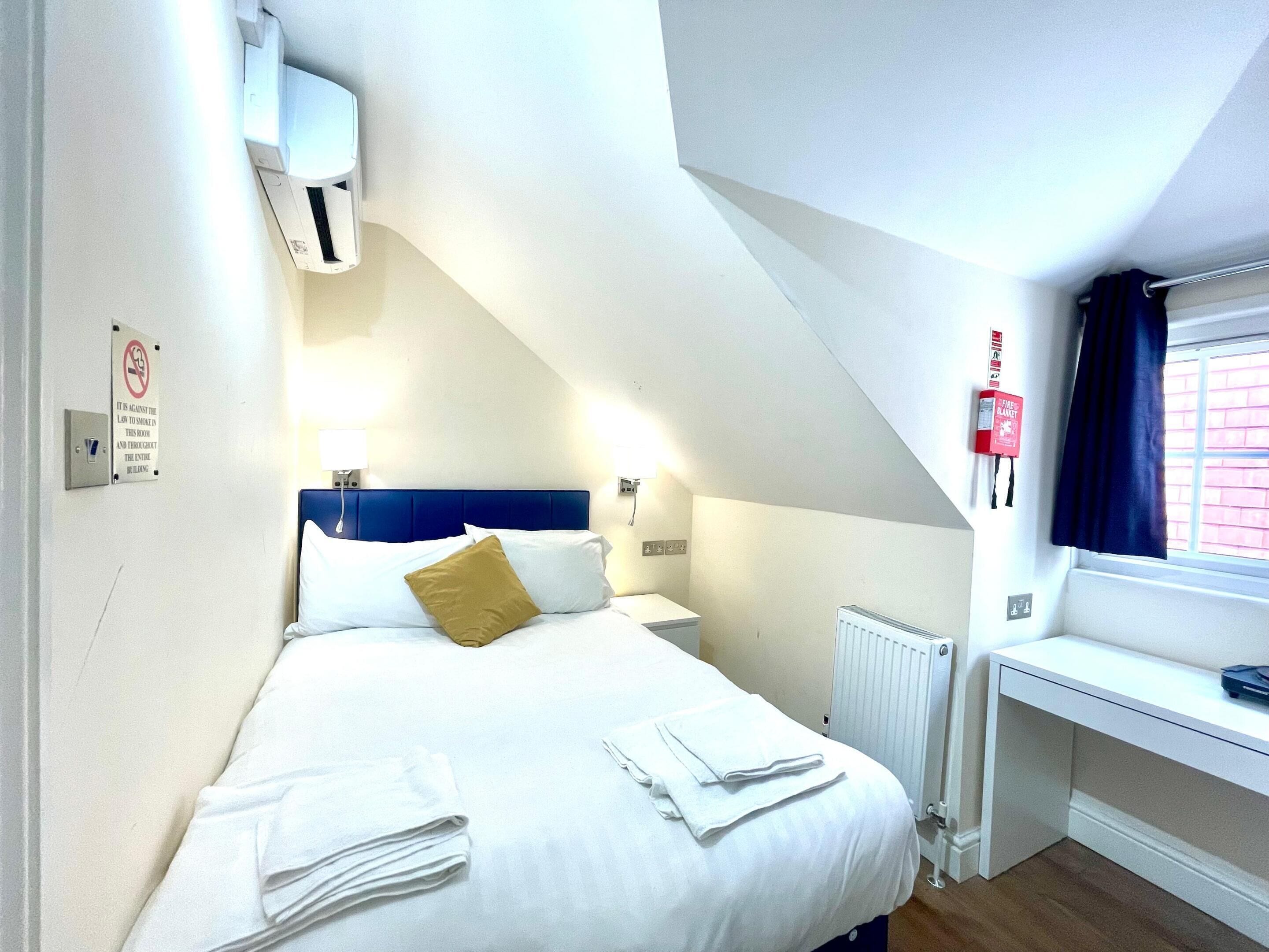 Premium bedding, in-room safe, desk, soundproofing