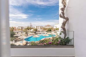 Deluxe Apartment, 2 Bedrooms (6 Adults) | Terrace/patio - Something Else (Naxos)