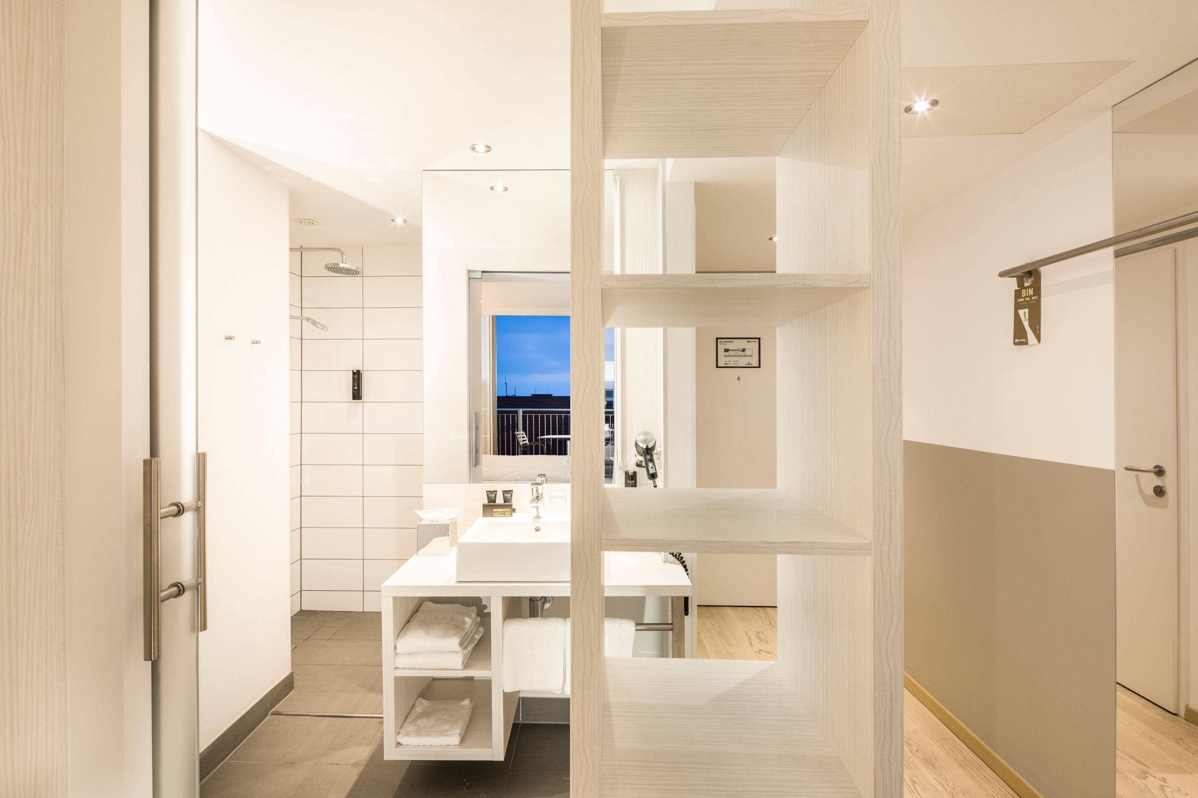 double room, balcony (prestige) | bathroom | eco-friendly toiletries, hair dryer, towels, soap