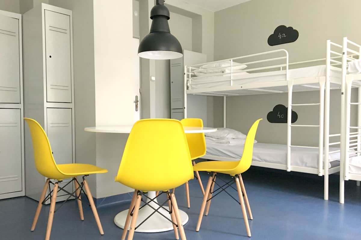 Shared Dormitory (10 Pax) | Premium bedding, minibar, in-room safe, individually decorated