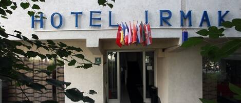 Fassade der Unterkunft