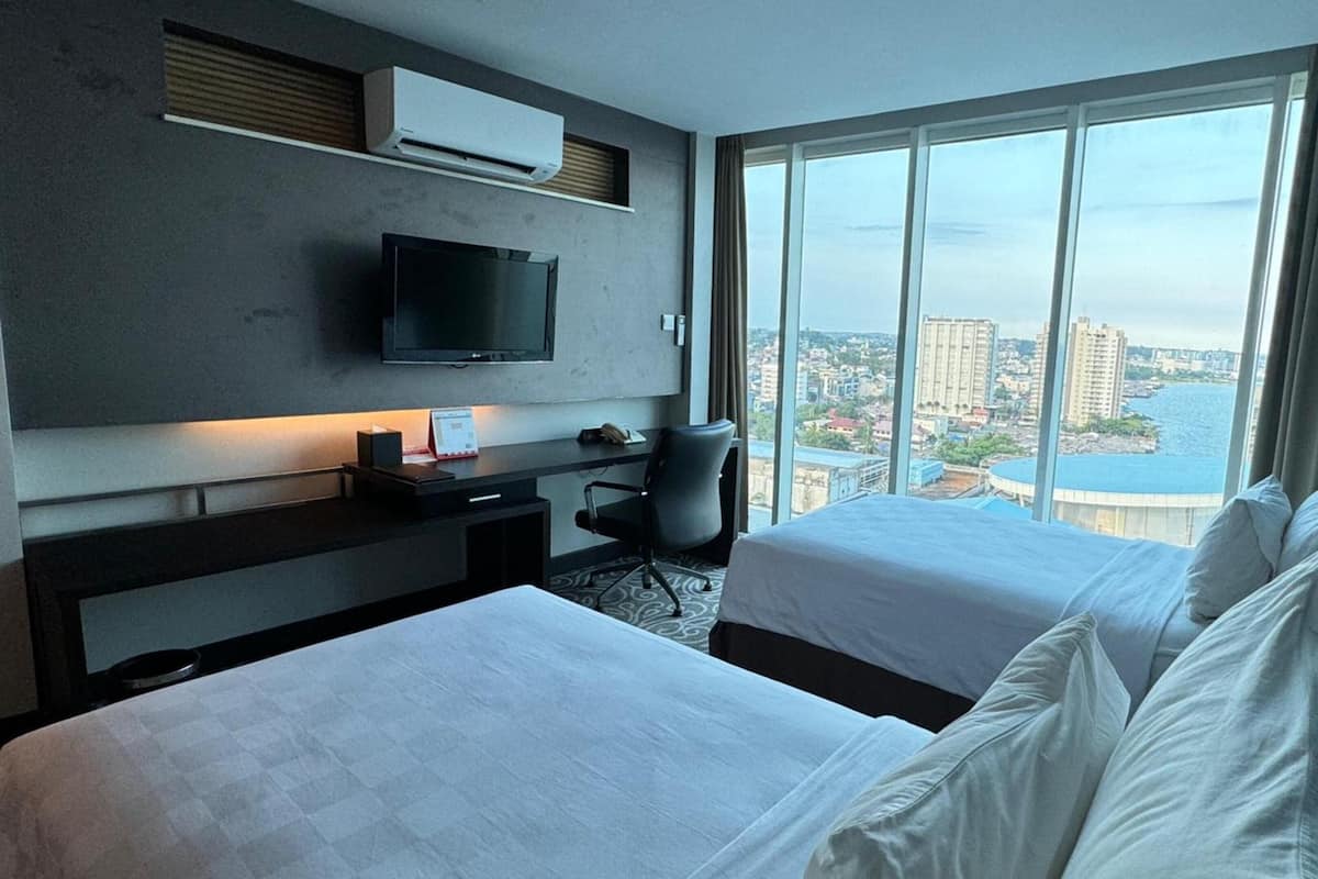 Executive Twin kamer (Executive Suite Twin) | Uitzicht op de stad