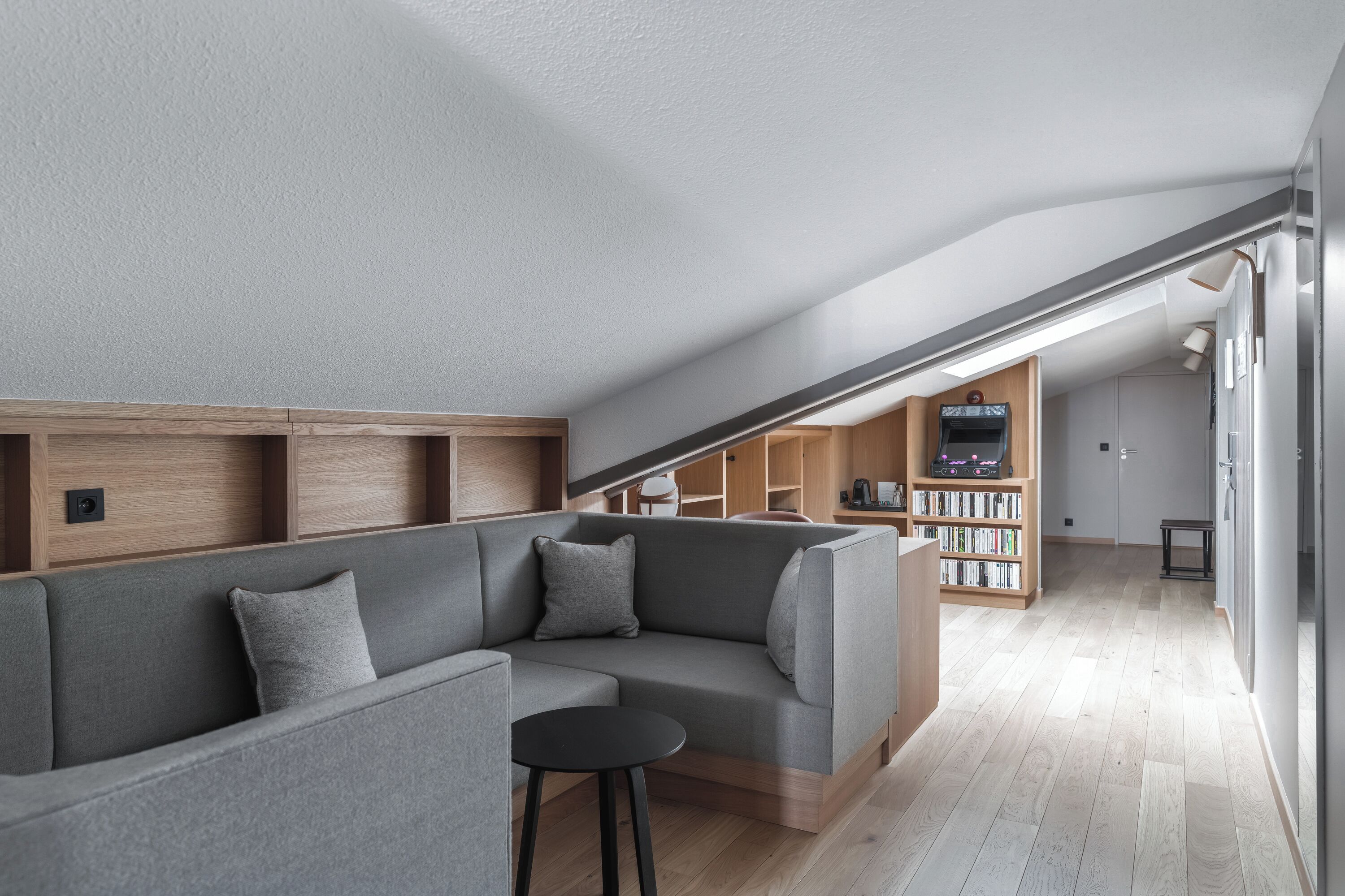 family room (attic) 2 adults, 2 children | living area | lcd tv