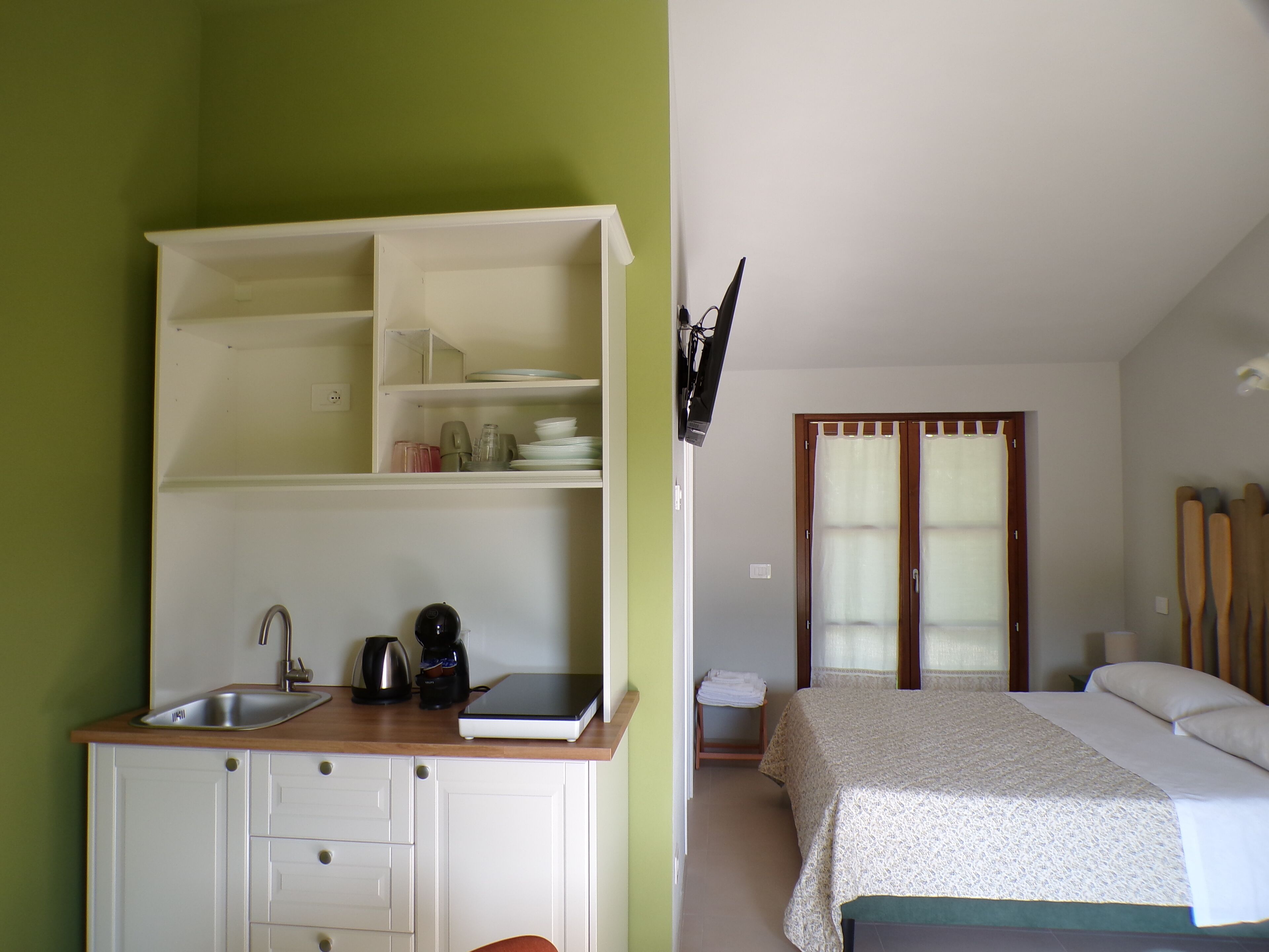 Quarto triplo superior | Edredons de pluma, cofres nos quartos, Wi-Fi de cortesia, roupa de cama