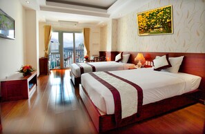 Grand Double Room, 1 Double Bed | In-room safe, desk, blackout drapes, rollaway beds - Golden Sand Hotel (Nha Trang)