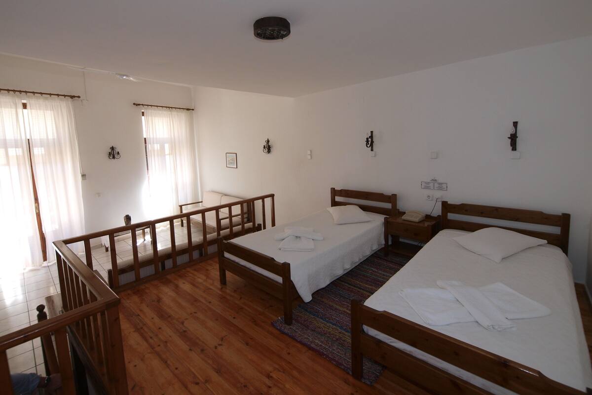 Family Apartment, Sea View | In-room safe, iron/ironing board (on request), WiFi (free)