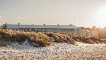 Utsikt mot havet/stranden