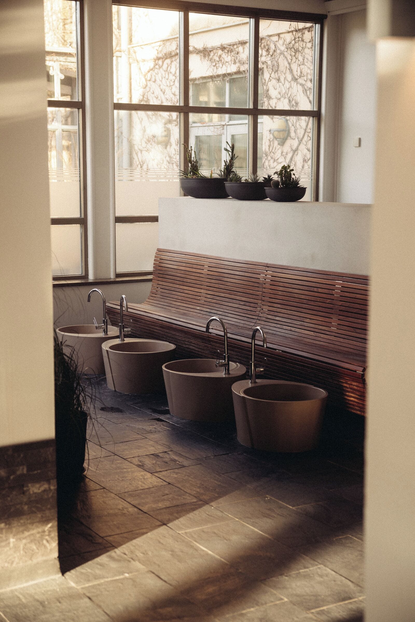 Sauna, bain à remous