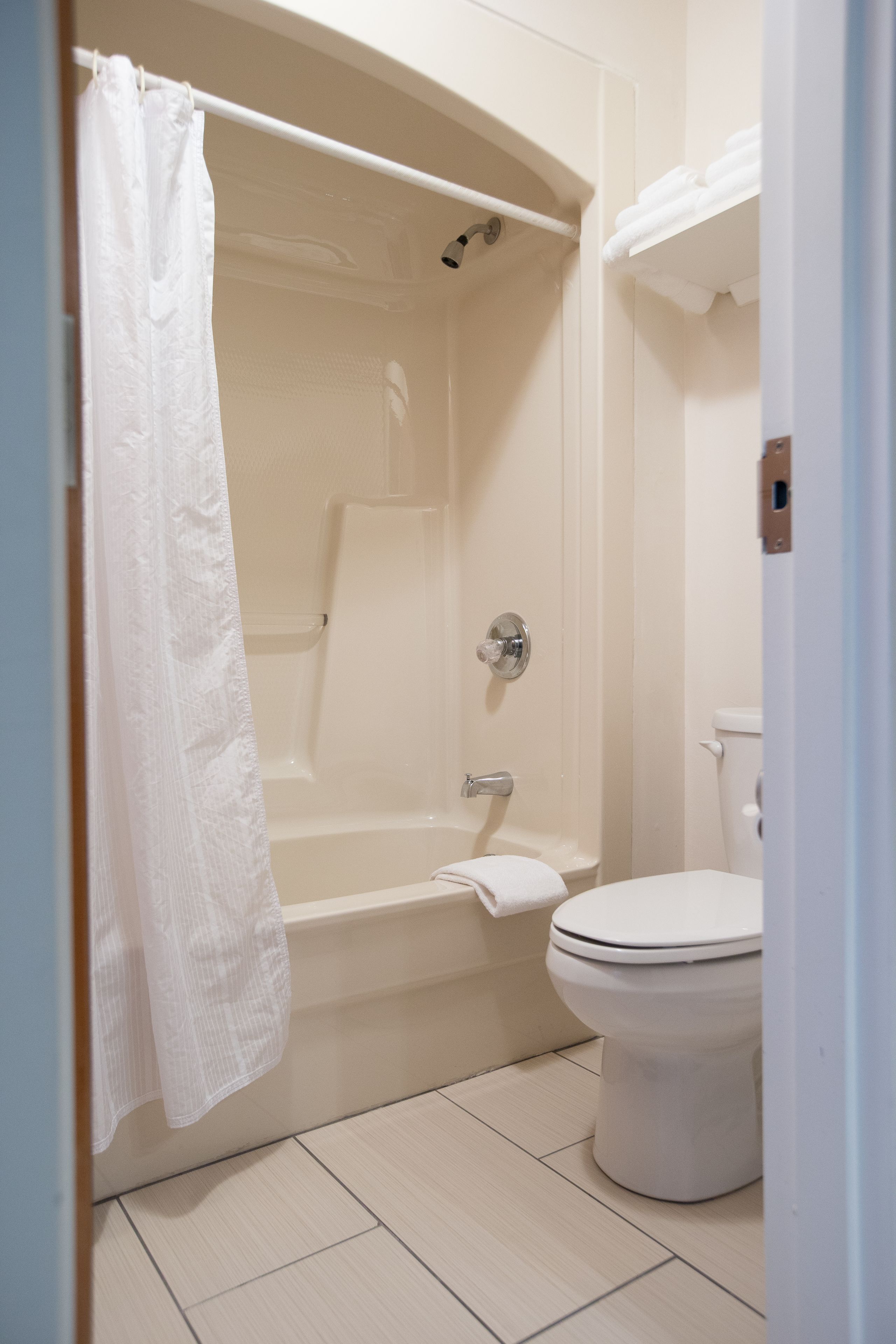 superior room, 2 queen beds | bathroom | combined shower/bathtub, free toiletries, hair dryer, bathrobes