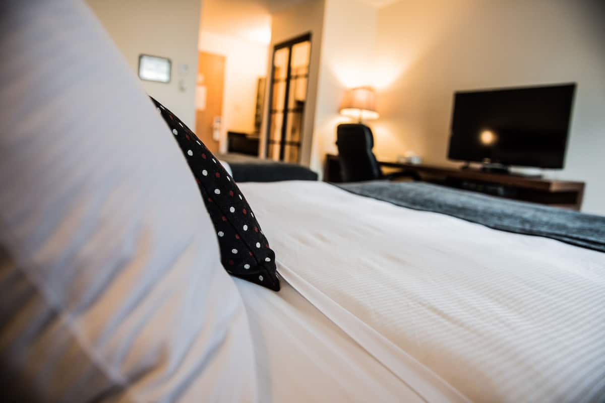 superior room, 2 queen beds | in-room safe, desk, blackout curtains, soundproofing