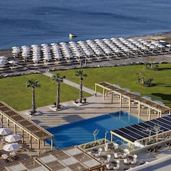 2 outdoor pools, pool umbrellas, sun loungers