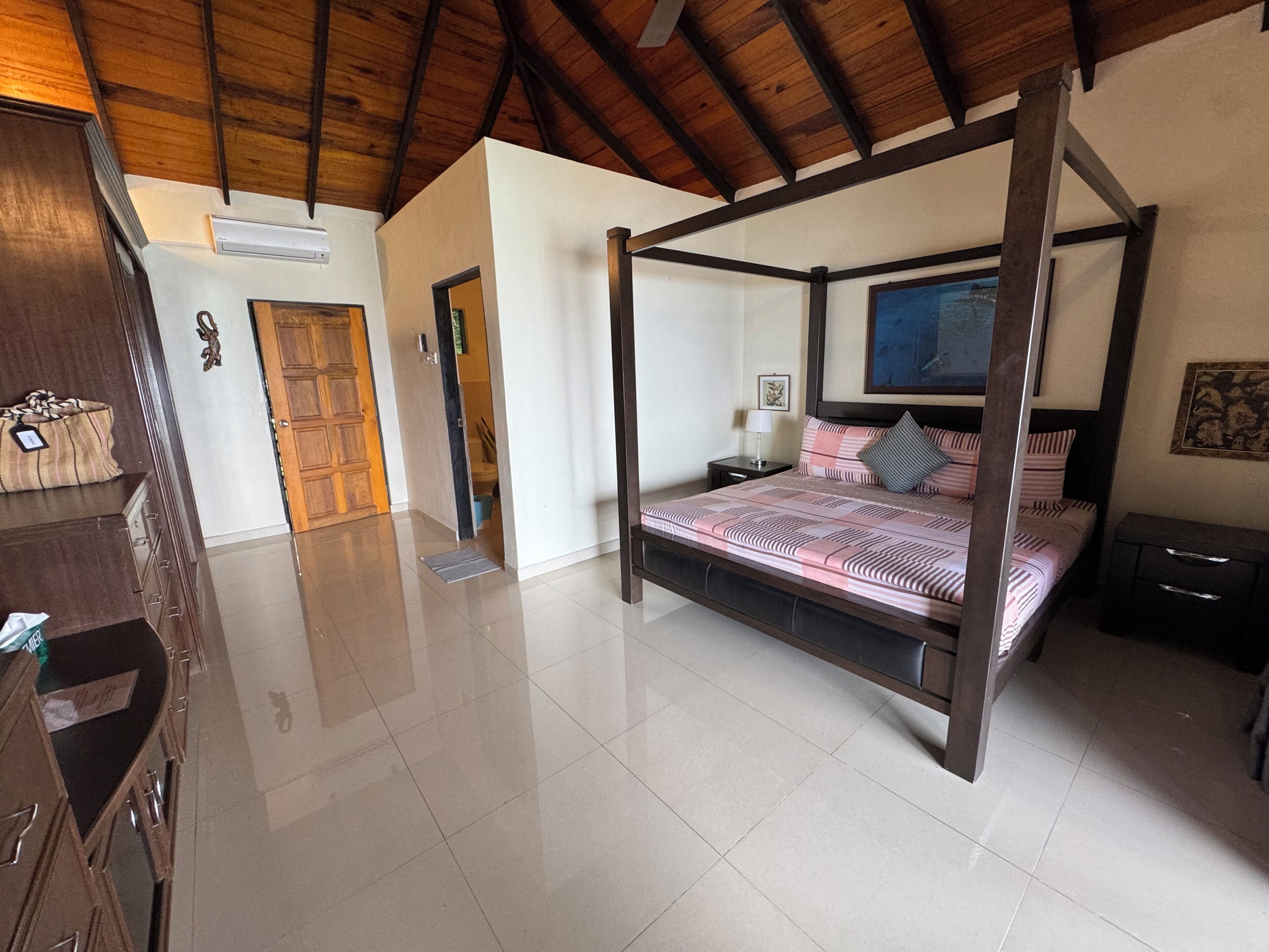 Minibar, in-room safe, blackout curtains, bed sheets