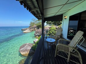 Dobbeltrom – deluxe | Terrasse/patio