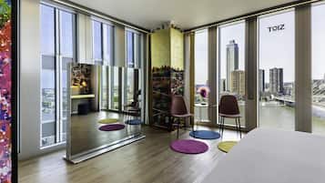 Premium Room (Skyline View, Nhow) | In-room safe, desk, soundproofing, free cots/infant beds