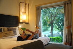 Casa de campo luxo | 1 quarto, roupas de cama premium, frigobar, cofres nos quartos