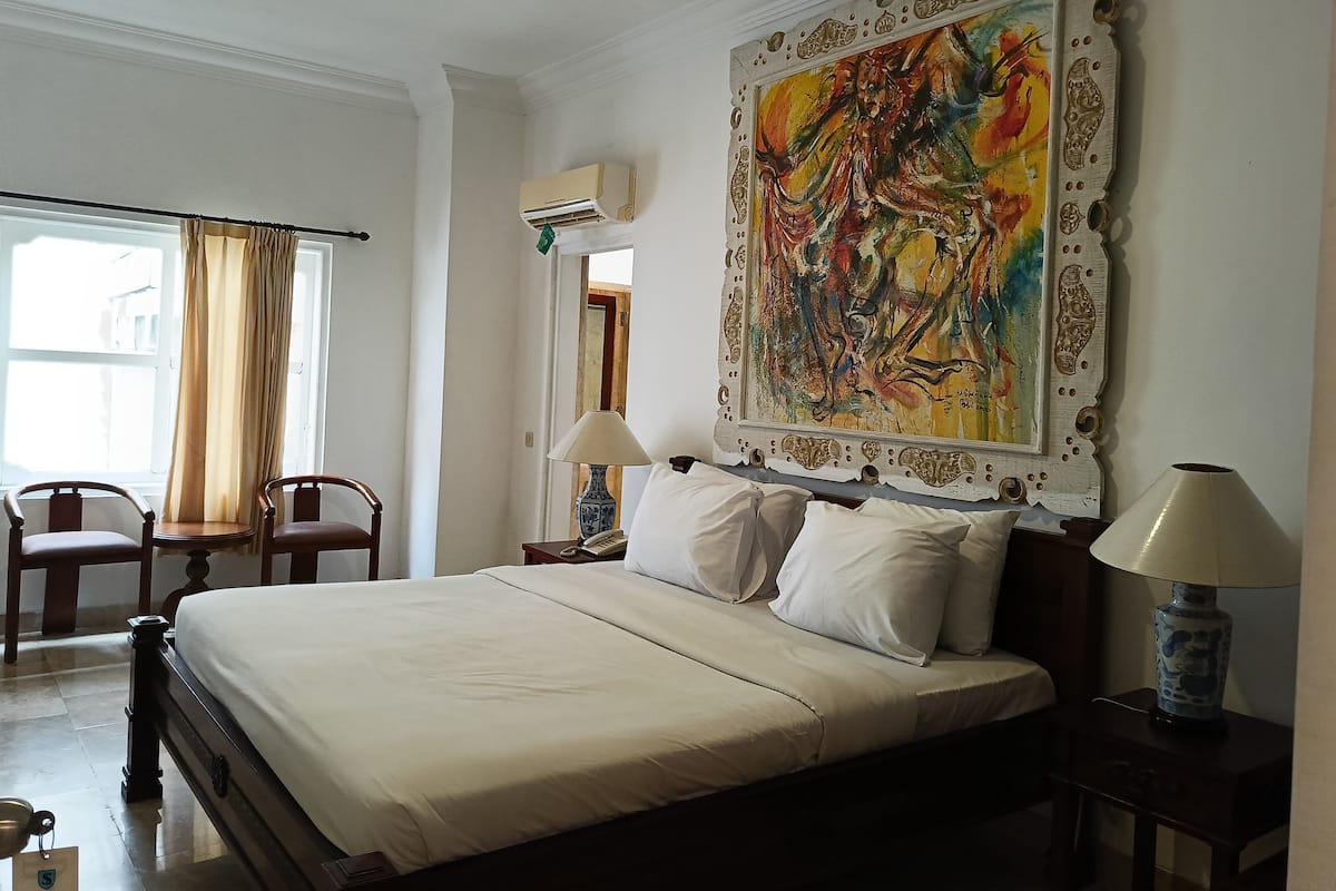 Family Double Room with Balcony and Living Room | Minibar, desk, rollaway beds (surcharge), WiFi (free)