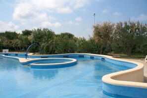 3 piscinas externas, piscina de raia