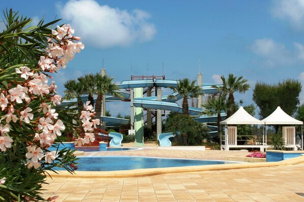 3 piscinas externas, piscina de raia