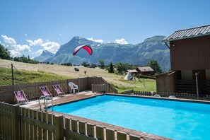 Seasonal outdoor pool
