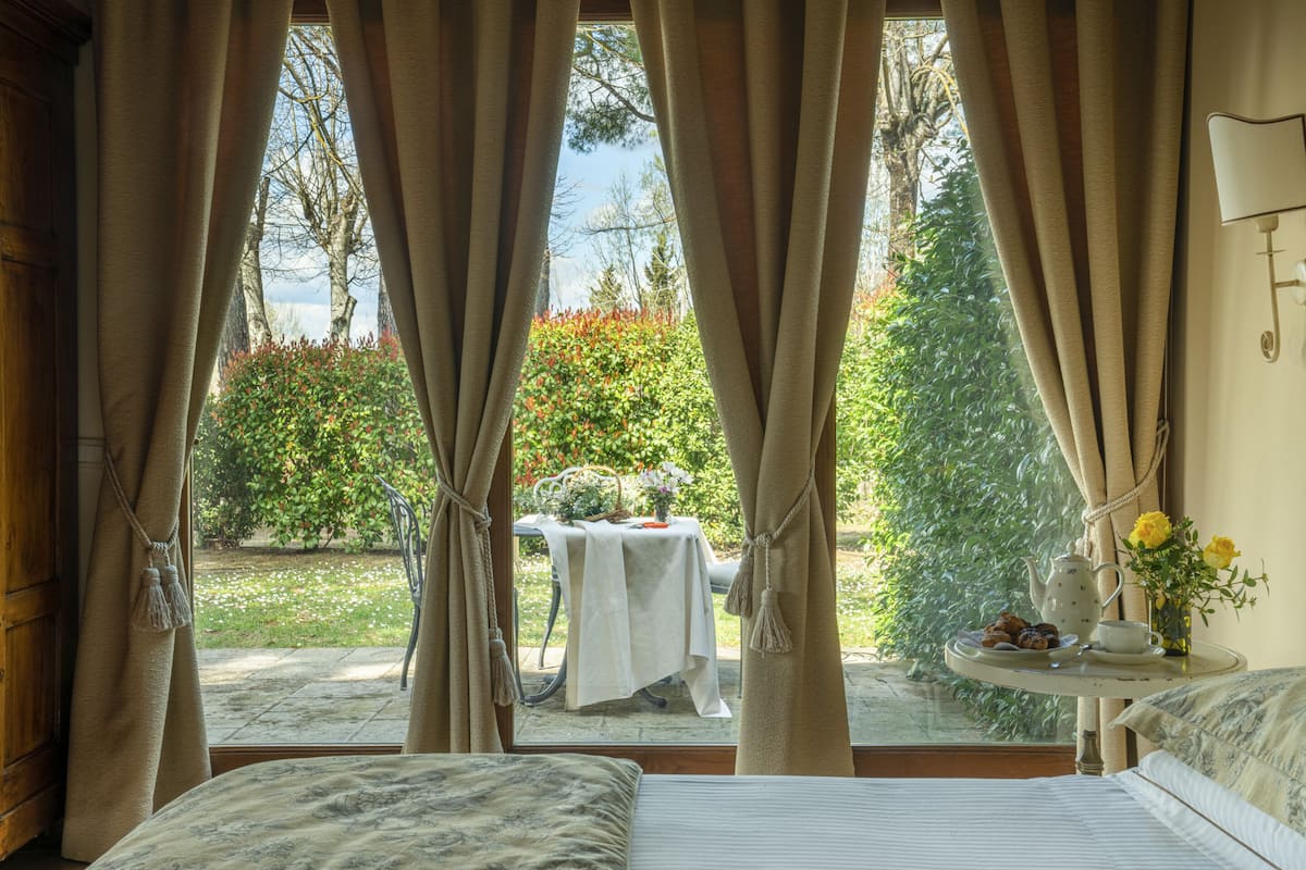 double or twin room | view from room