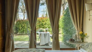 Doppel- oder Zweibettzimmer | Ausblick vom Zimmer