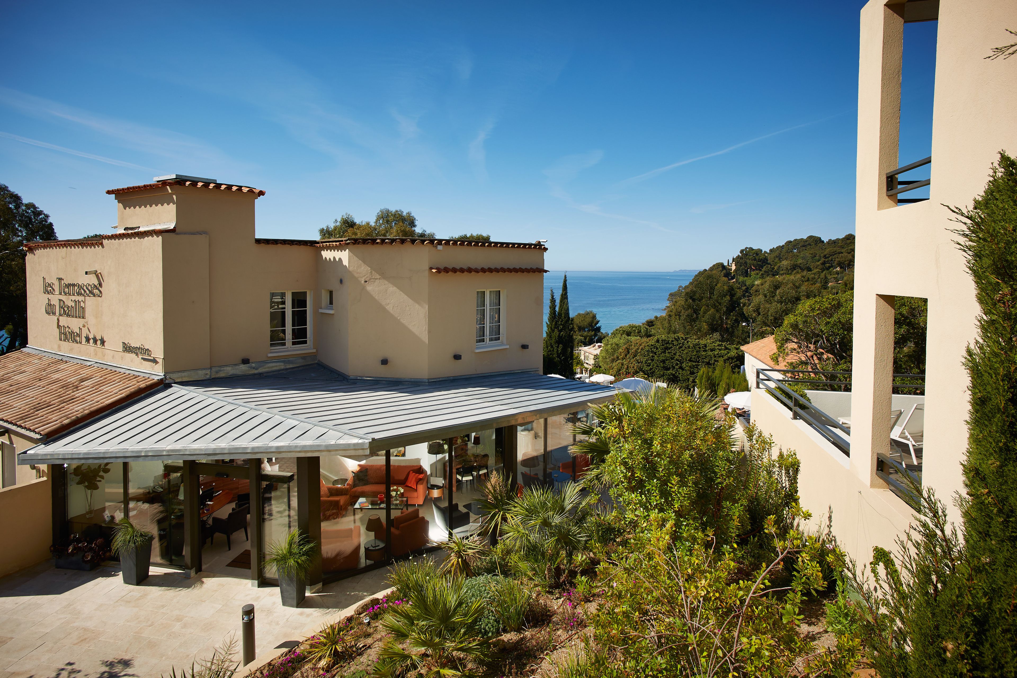 Voorkant van accommodatie