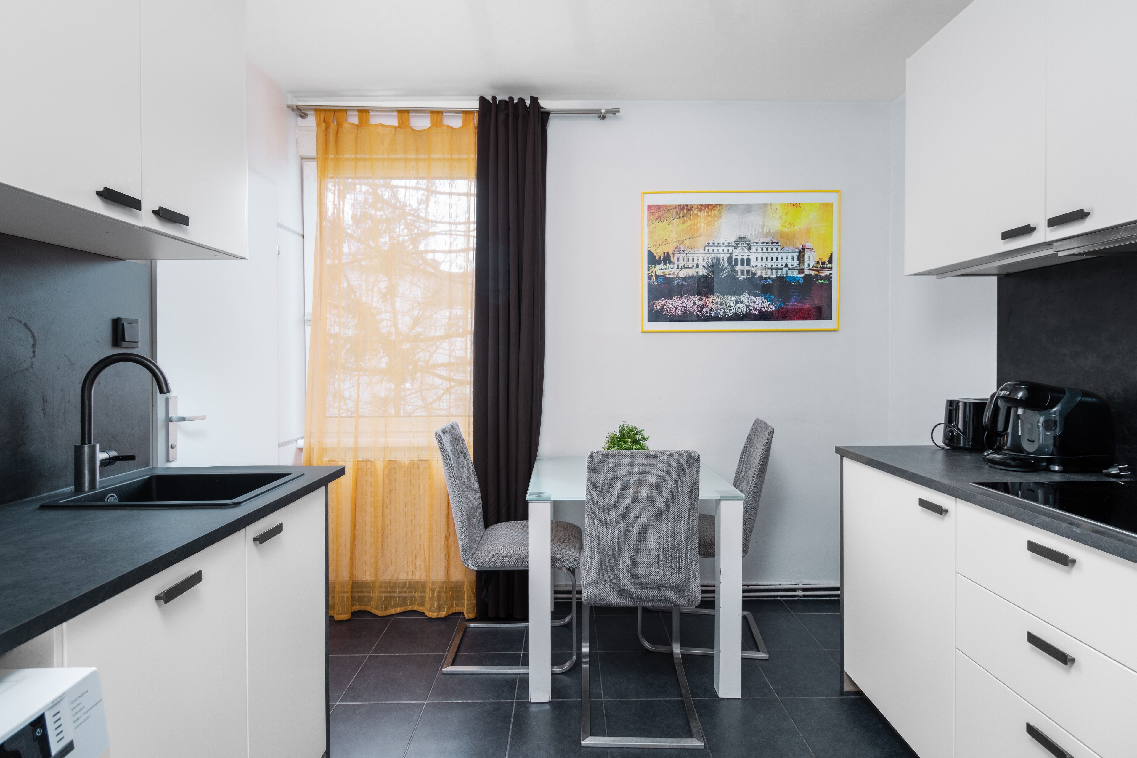 Apartment, 1 Schlafzimmer | Eigene Küche | Großer Kühlschrank, Mikrowelle, Herdplatte