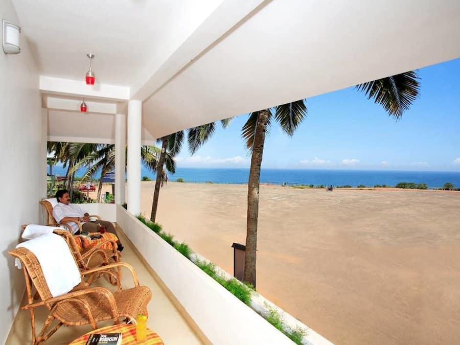 Vista a la playa o al mar