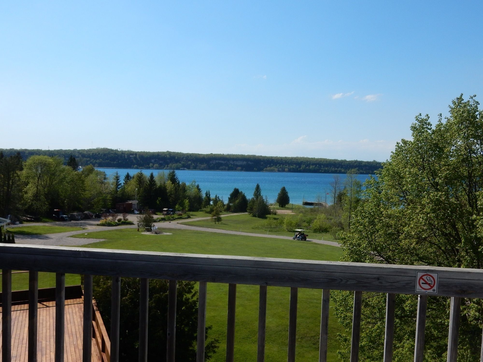 Deluxe Room, 1 King Bed, Jetted Tub, Lake View | View from room