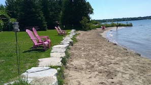 Playa privada y vóley playa