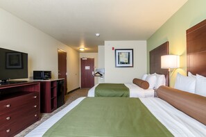 Premium bedding, individually decorated, individually furnished, desk