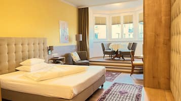 Comfort-Doppelzimmer, 1 Doppelbett, Nichtraucher | Allergikerbettwaren, Zimmersafe, kostenloses WLAN, Bettwäsche