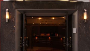 EntrĂ©e de lâhĂ©bergement