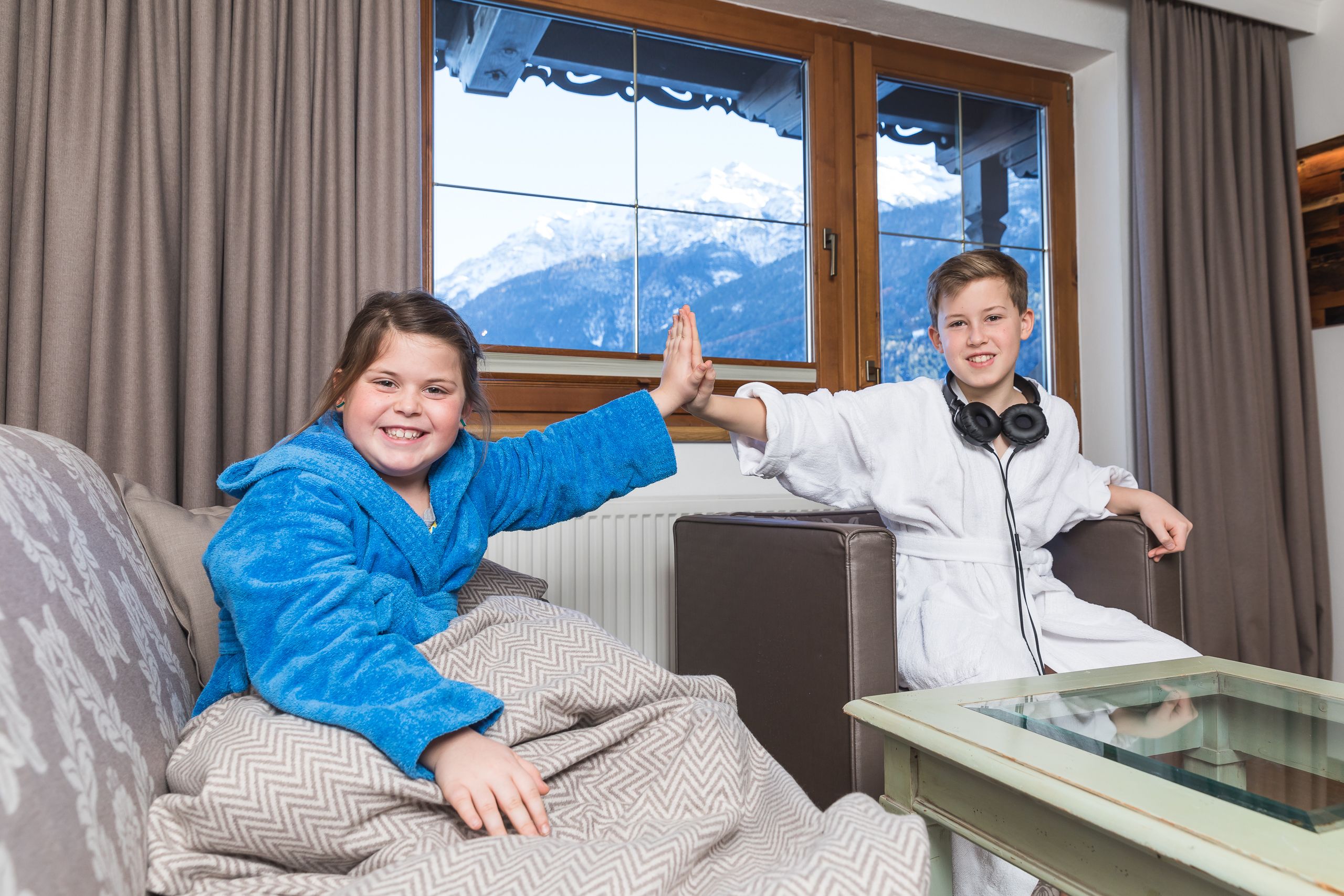 family apartment, 1 bedroom, balcony, mountain view (sonnenstein) | 1 bedroom, in-room safe, desk, soundproofing