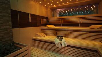 Sauna, Massageanwendungen