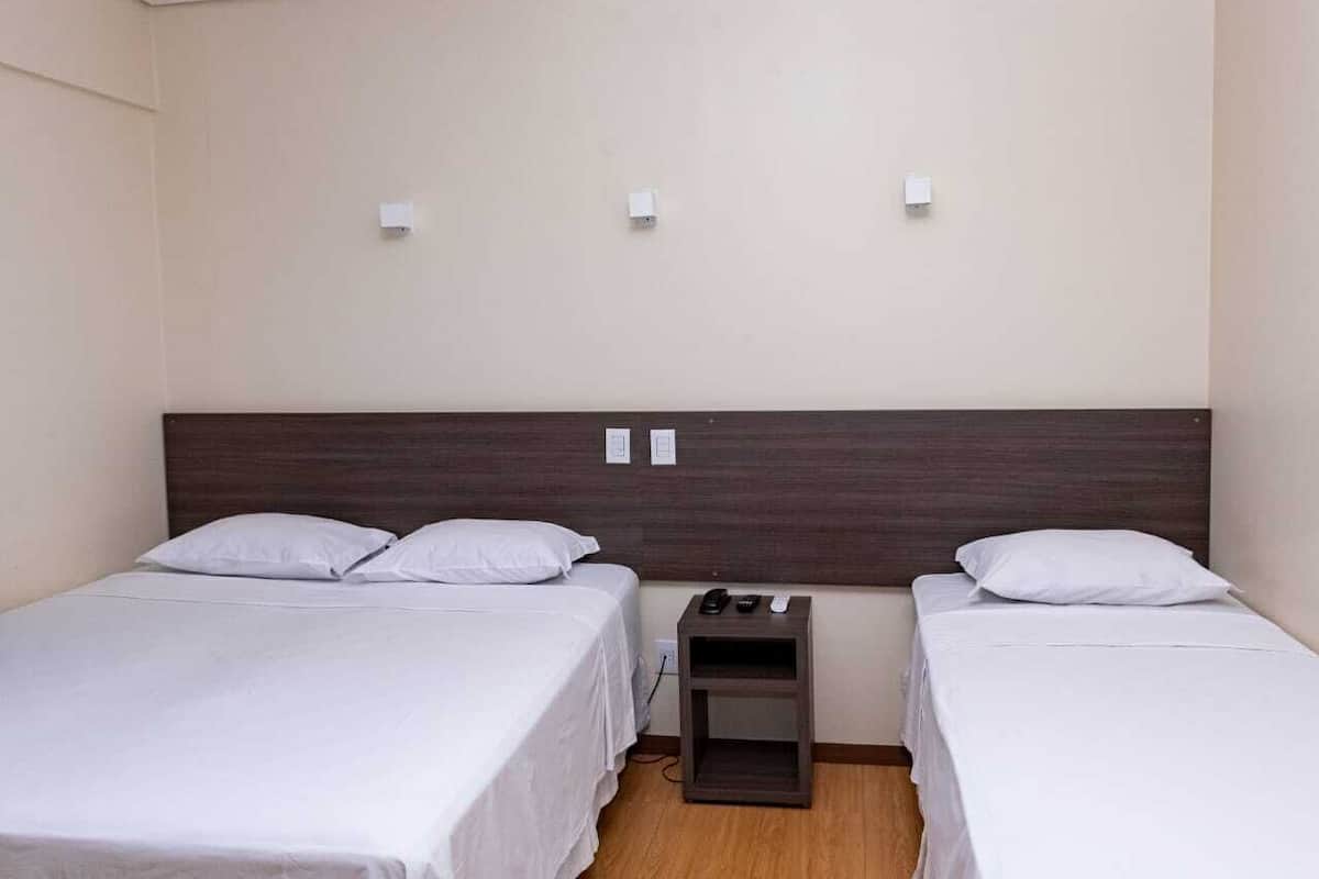 family triple room | 1 bedroom, minibar, in-room safe, soundproofing