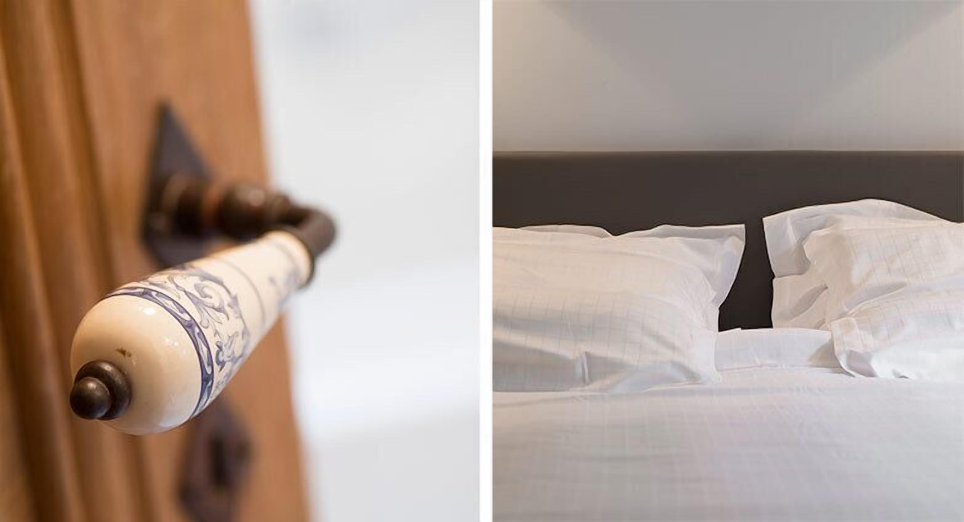 desk, free cots/infant beds, free wifi, bed sheets