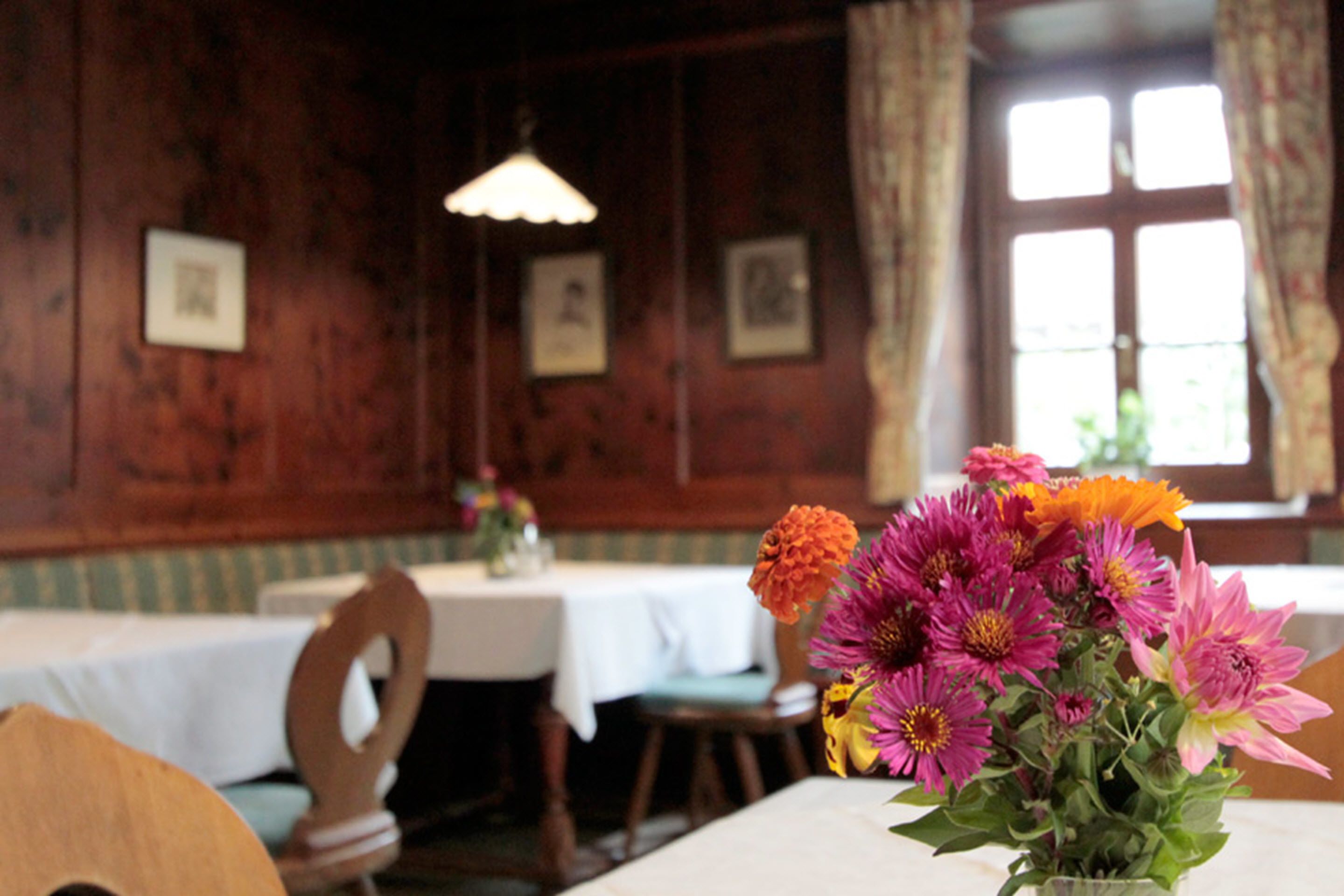 lunch and dinner served, regional cuisine